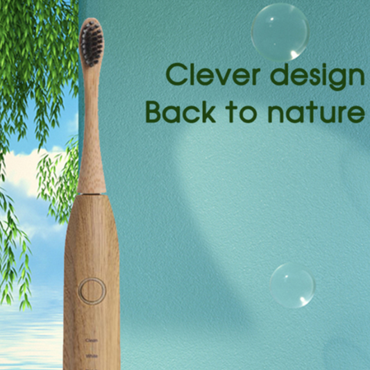 Bamboo Electric Toothbrush Clever design Back to nature