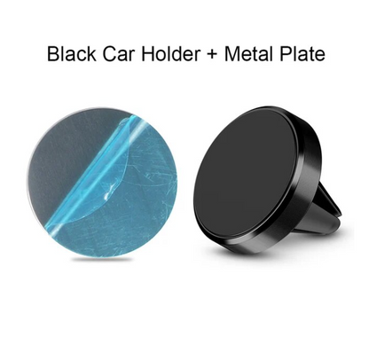 New car phone holder Car holder Aluminum alloy magnetic creative car lazy bracket outlet