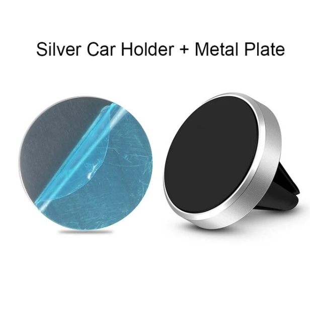 New car phone holder Car holder Aluminum alloy magnetic creative car lazy bracket outlet