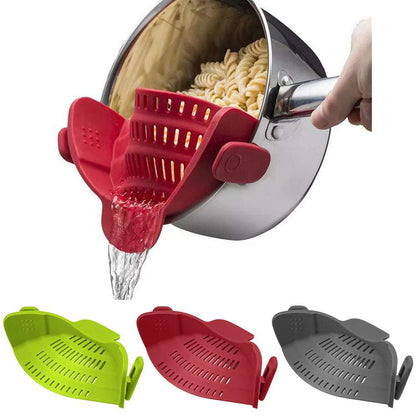 Adjustable Silicone Pot Strainer