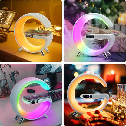 Night Light Wireless Charging Speaker